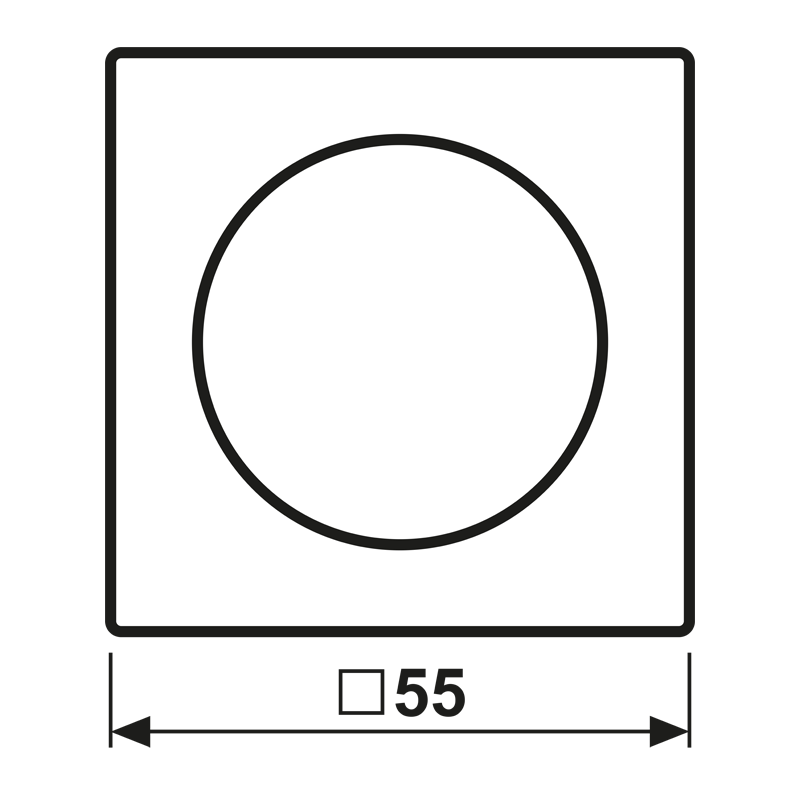 kap en knop voor dimmer jung-4