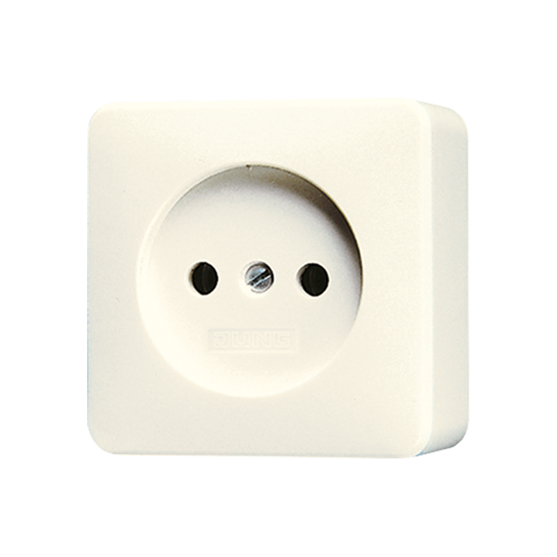 wandcontactdoos opbouw enkel jung