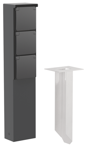 tuinpaal drievoudig niko hydro-3