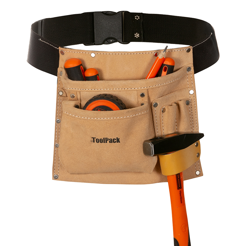gereedschapsgordel leder suede toolpack