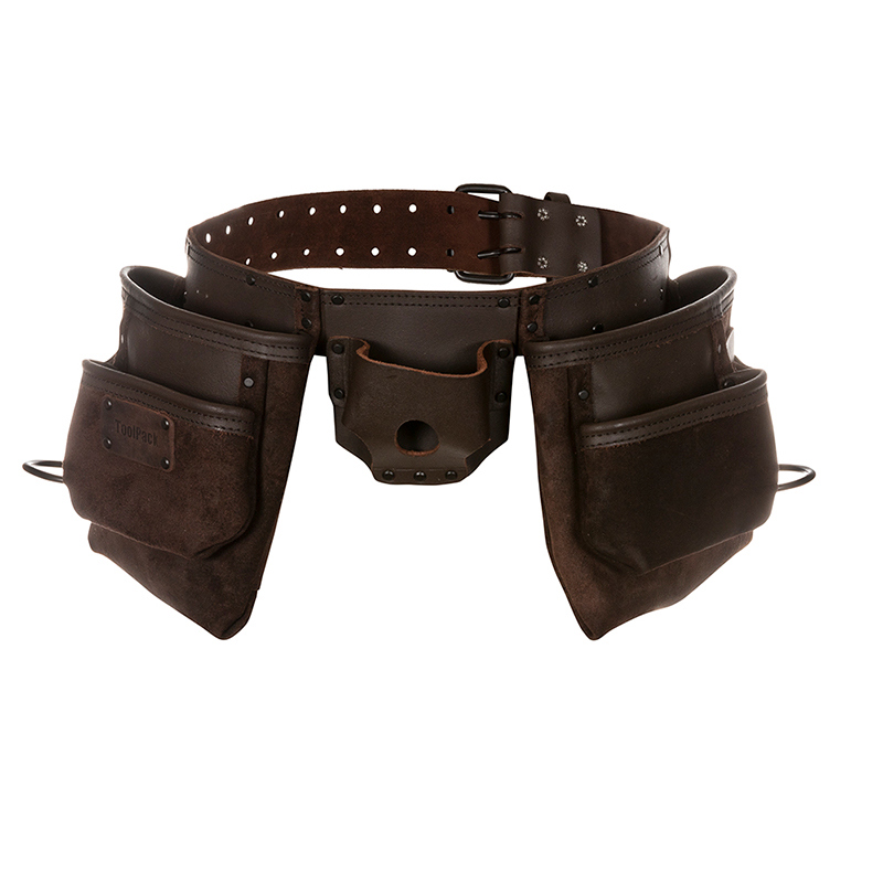 gereedschapsgordel geolied leer toolpack