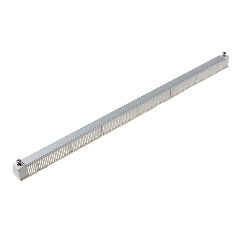 buitenrooster aluminium geanodiseerd/wit