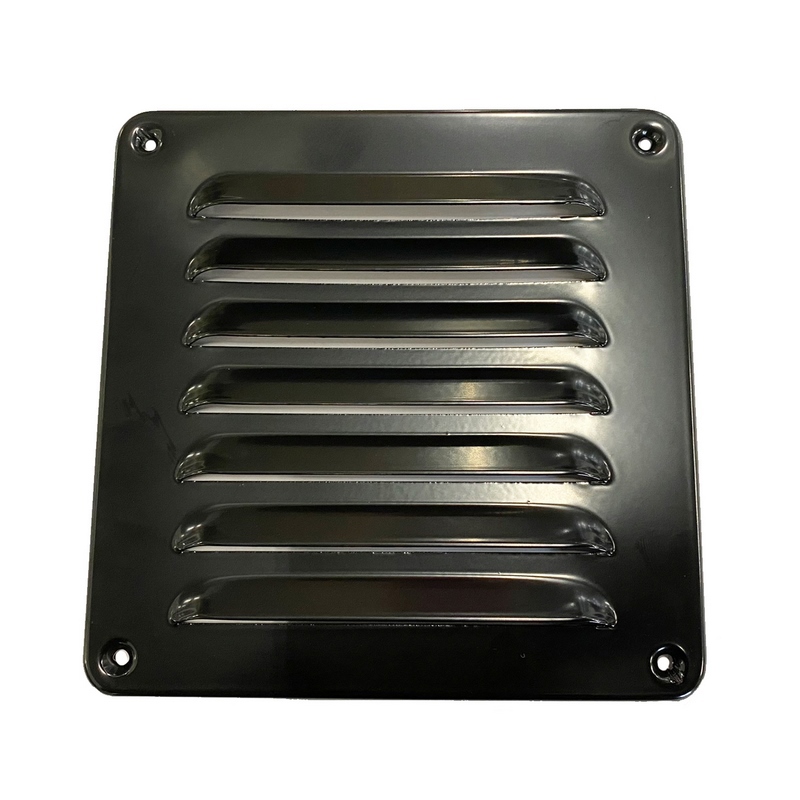 schoepenrooster aluminium zwart gavo