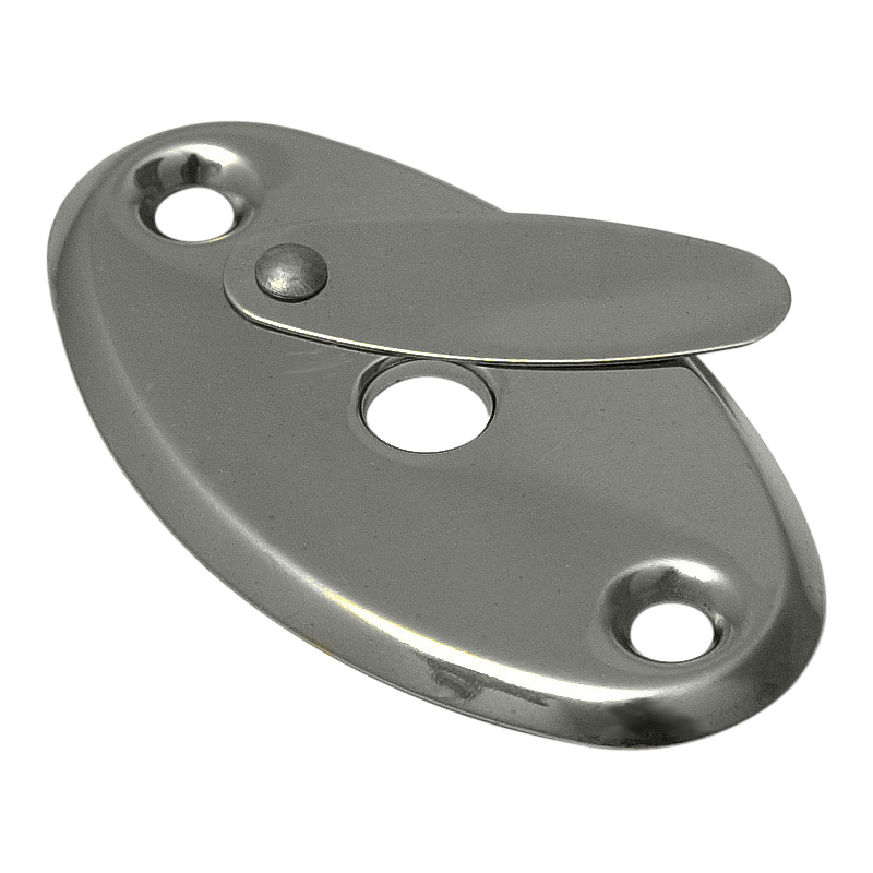 sleutelplaatje rvs dx-3