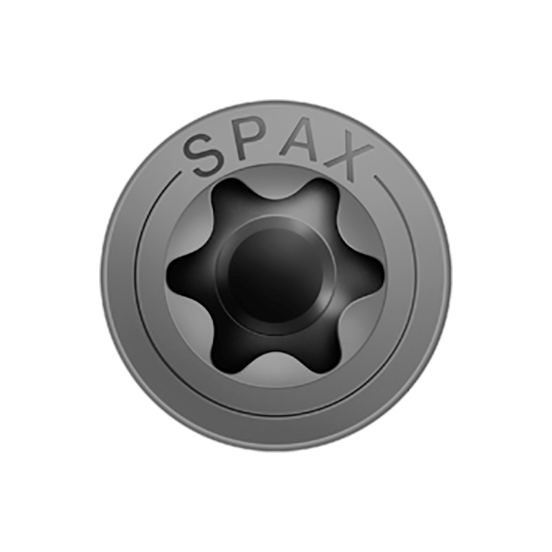 spaanplaatschroef zwart spax-4