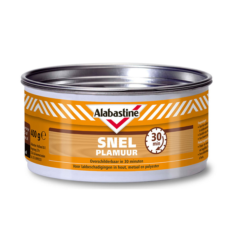 snelplamuur wit alabastine