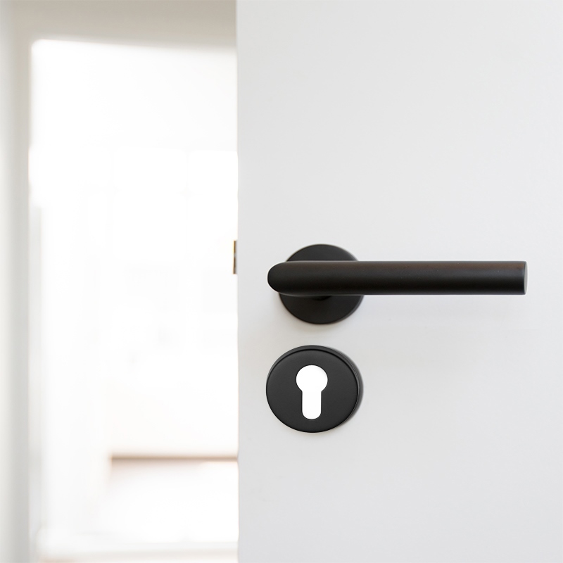 profielcilinderrozet mat zwart-3