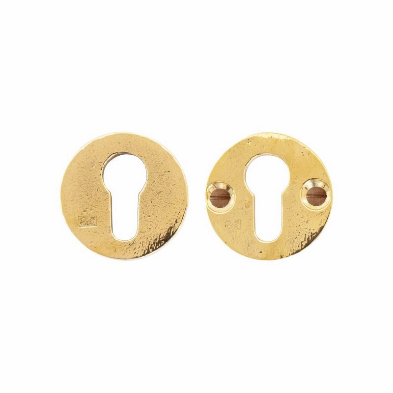 veiligheidsrozet ruw brons gepolijst