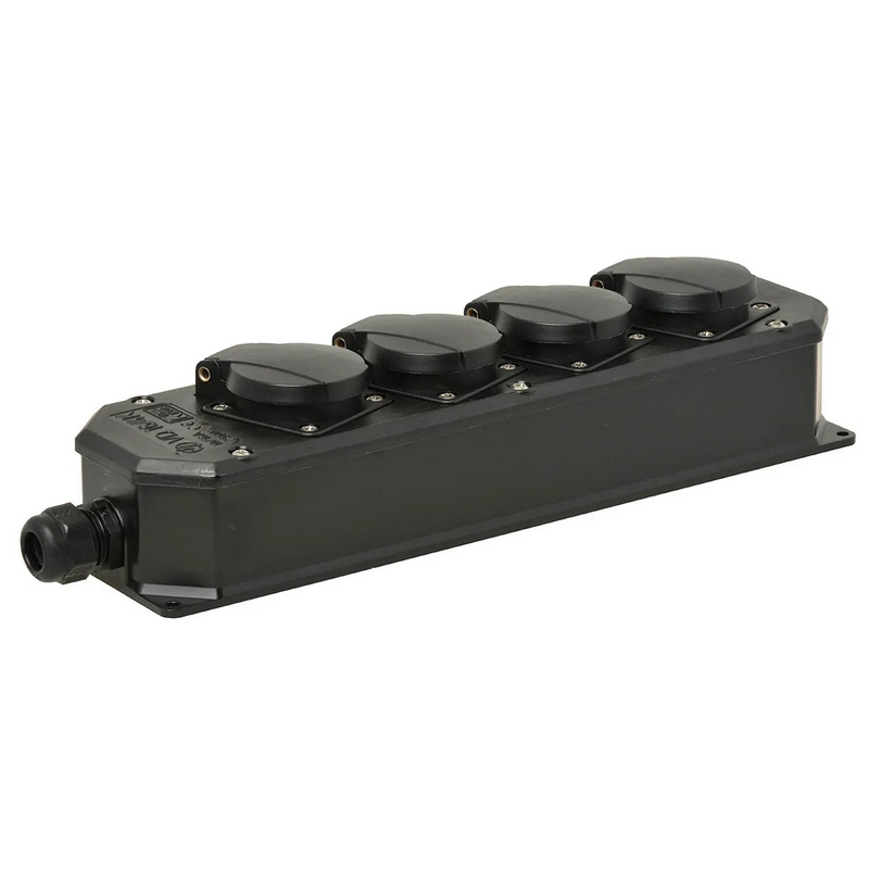 verdeelblok nylon 3-voudig zonder kabel