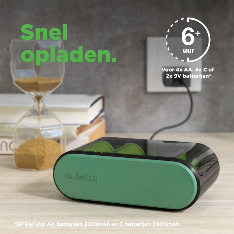 batterij lader fast charger gp-4