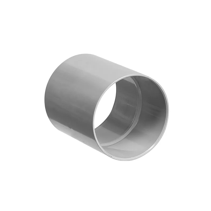 lijmmof dubbel pvc grijs rwa