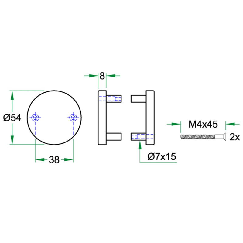 blindrozet rvs a2 oxloc-3
