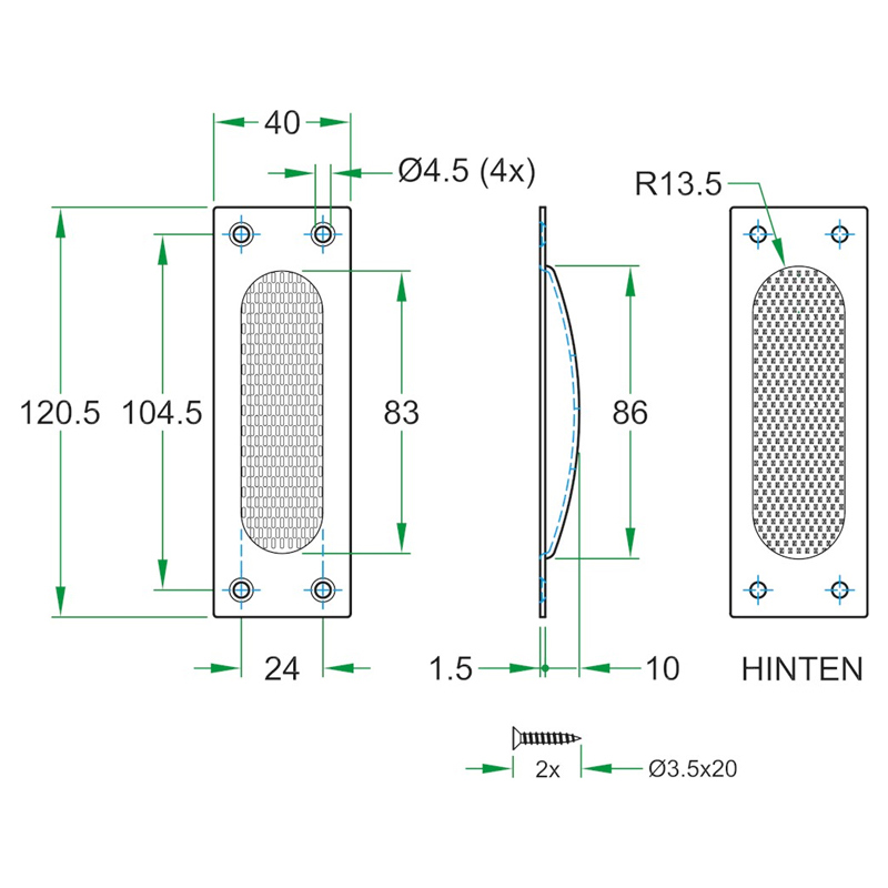 schuifdeurkom rvs oxloc-4