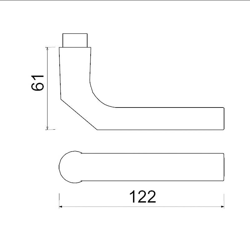 deurkruk aluminium f1 oxloc-6