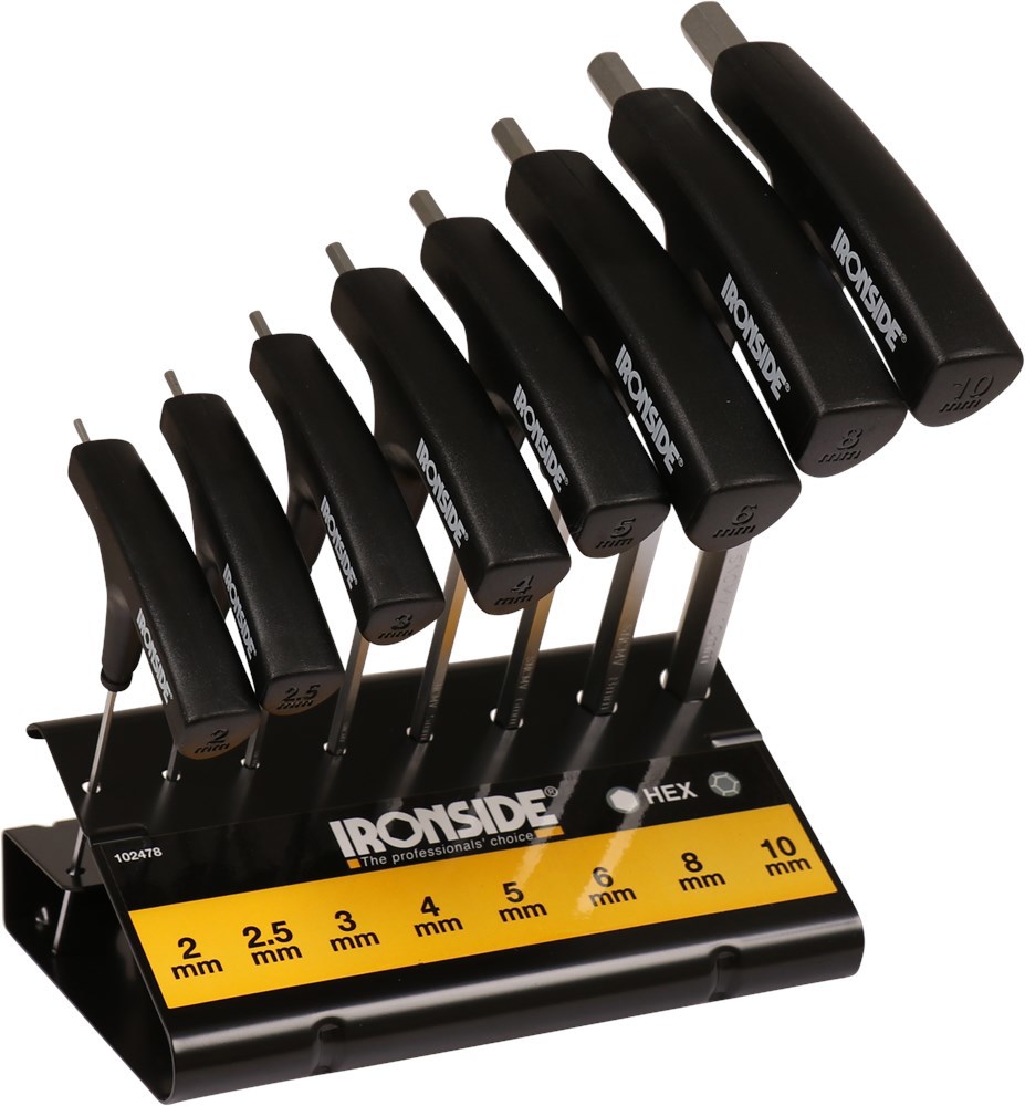 inbussleutelset kogel met rek ironside-3