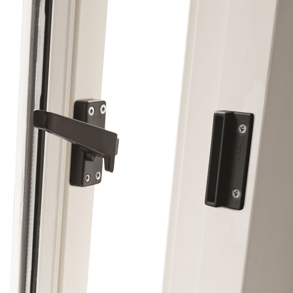 raamsluiting aluminium zwart axa-6