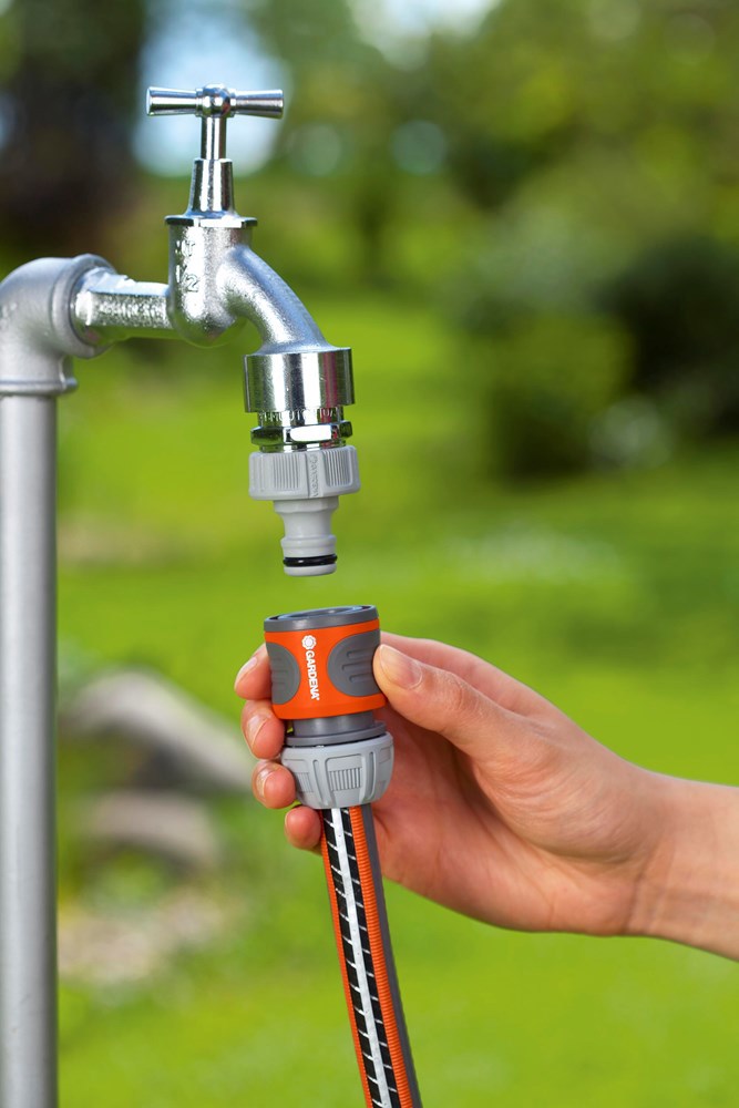 slangstuk oranje/grijs gardena-6