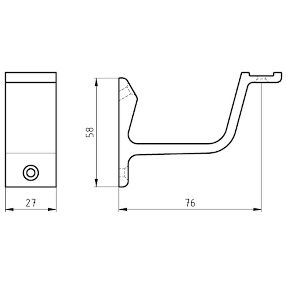 leuninghouder aluminium f1 hermeta-3