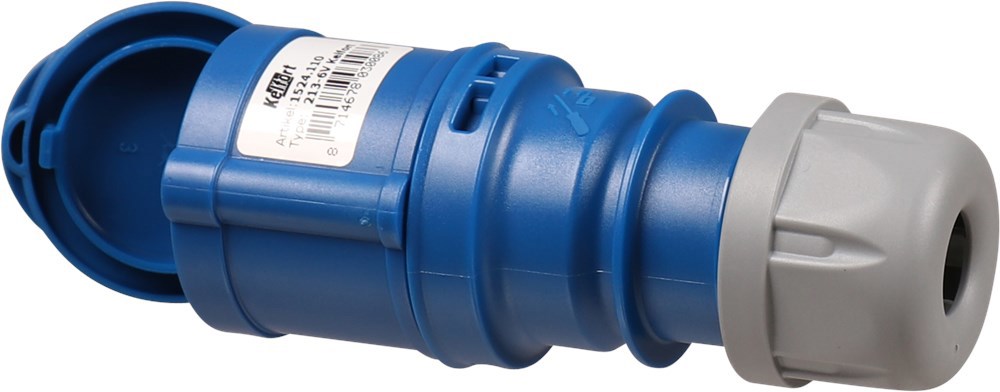 contrastekker cee blauw/grijs kelfort