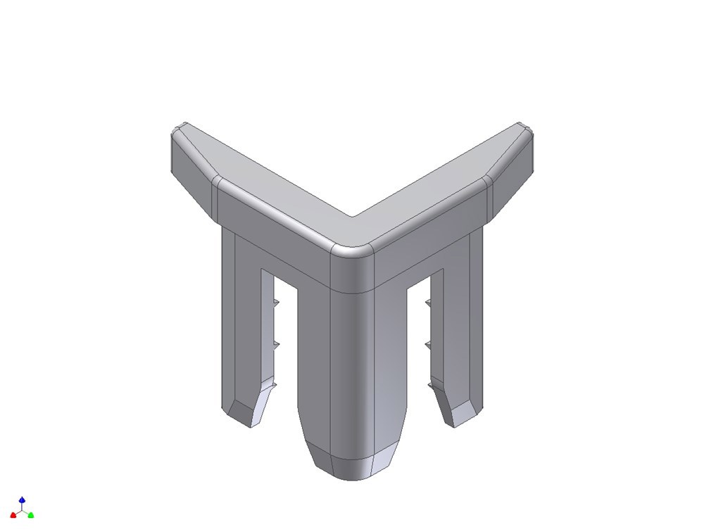 eindstukje voor hoekbeschermer