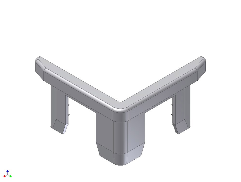 eindstukje voor hoekbeschermer