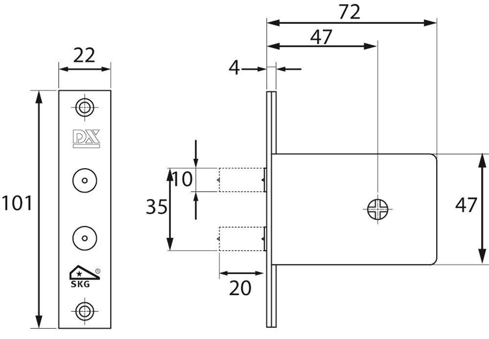 veiligheidsbijzetpenslot insteek dulimex-3