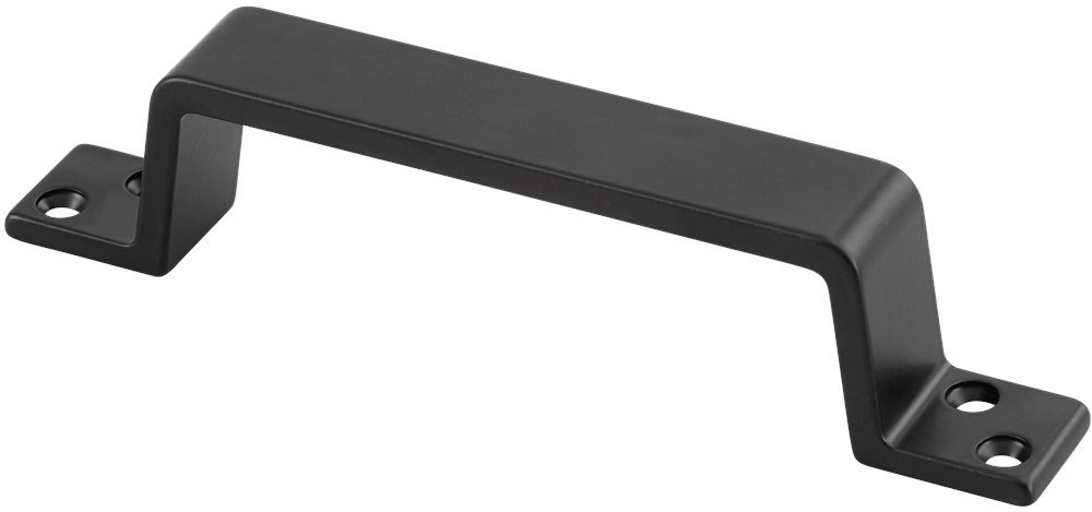 handgreep aluminium mat zwart hermeta