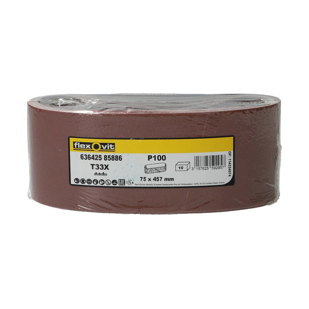 schuurband linnen rood flexovit-3