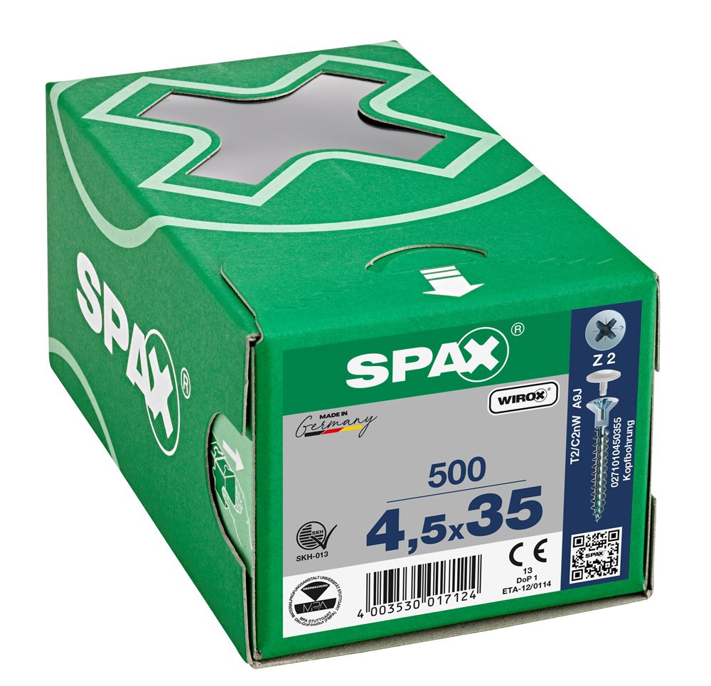 spaanplaatschroef wirox spax-5