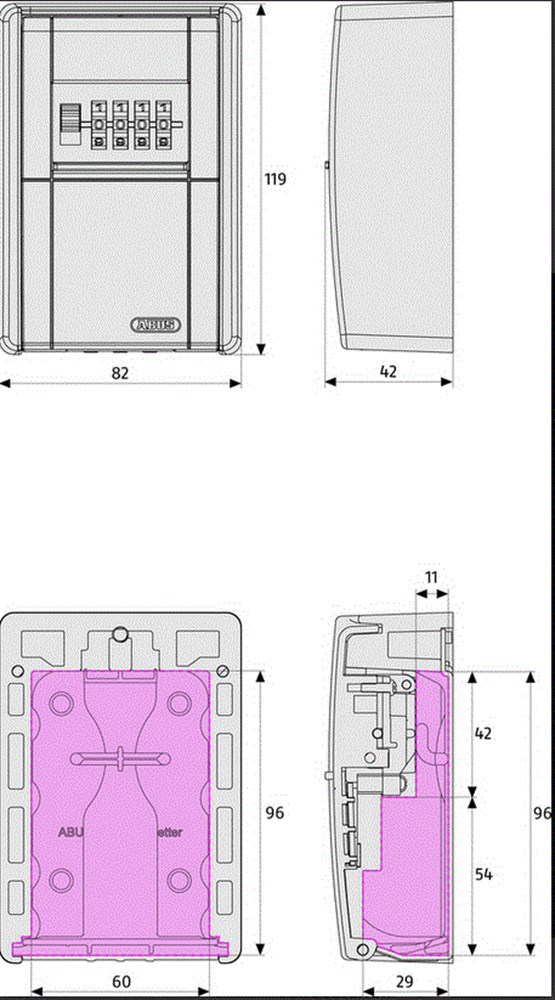 code sleutelkluis abus-3