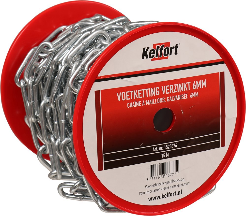 voetketting verzinkt kelfort