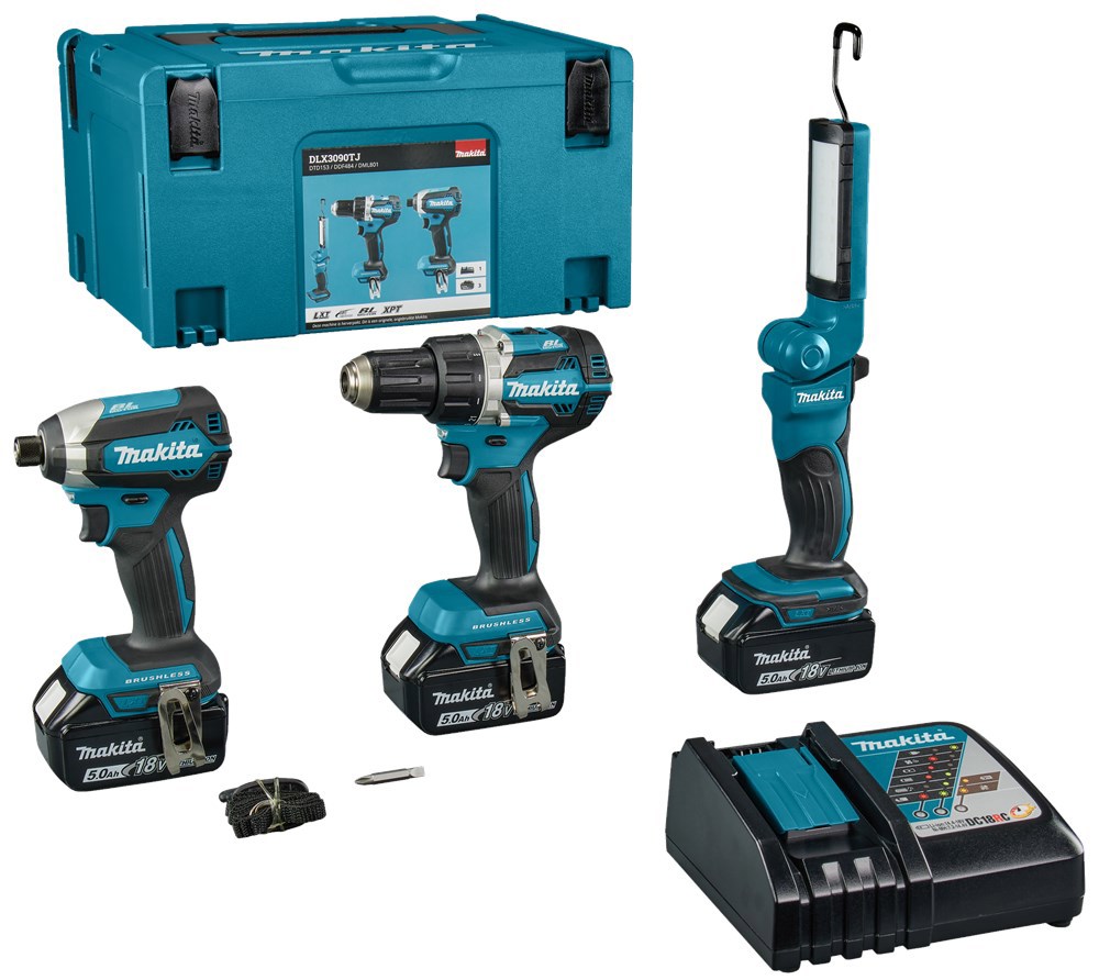 accu combiset makita 5.0Ah/18.0V-3