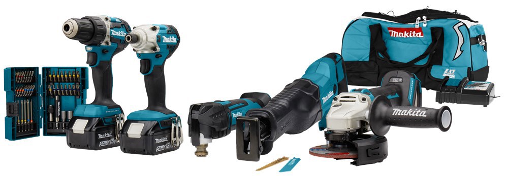 accu combiset makita 5.0Ah/18.0V