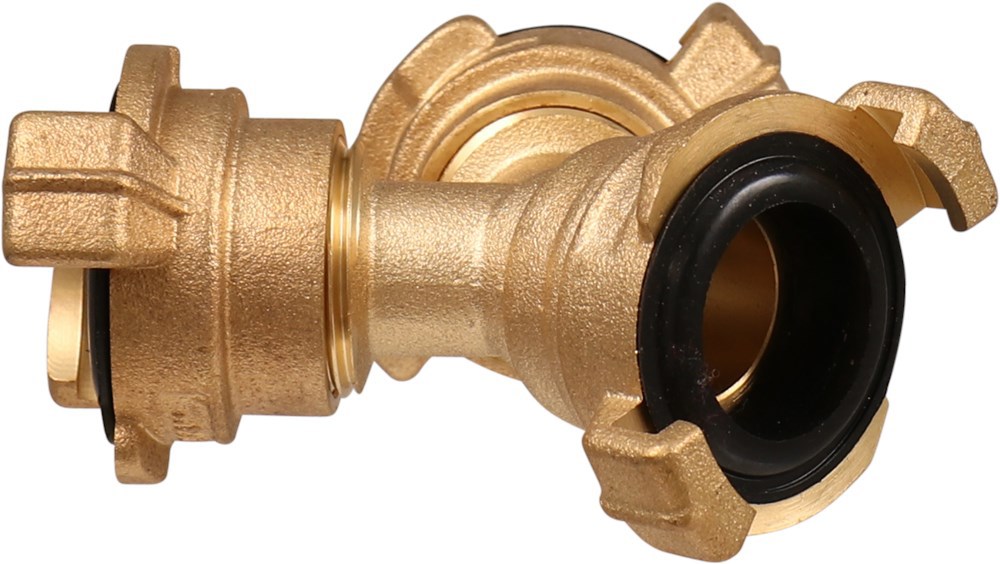 drieweg snelkoppeling geka messing-7