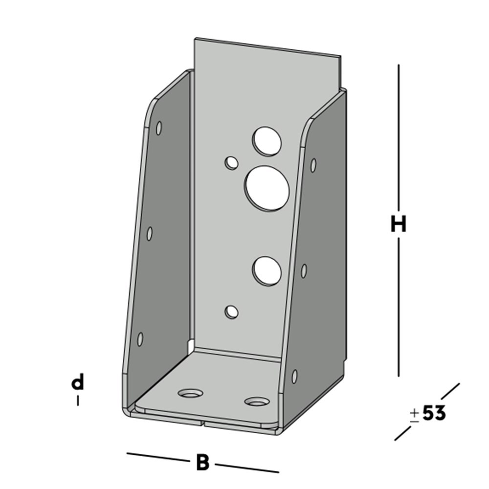 balkdrager gbs zonder lip sv-3