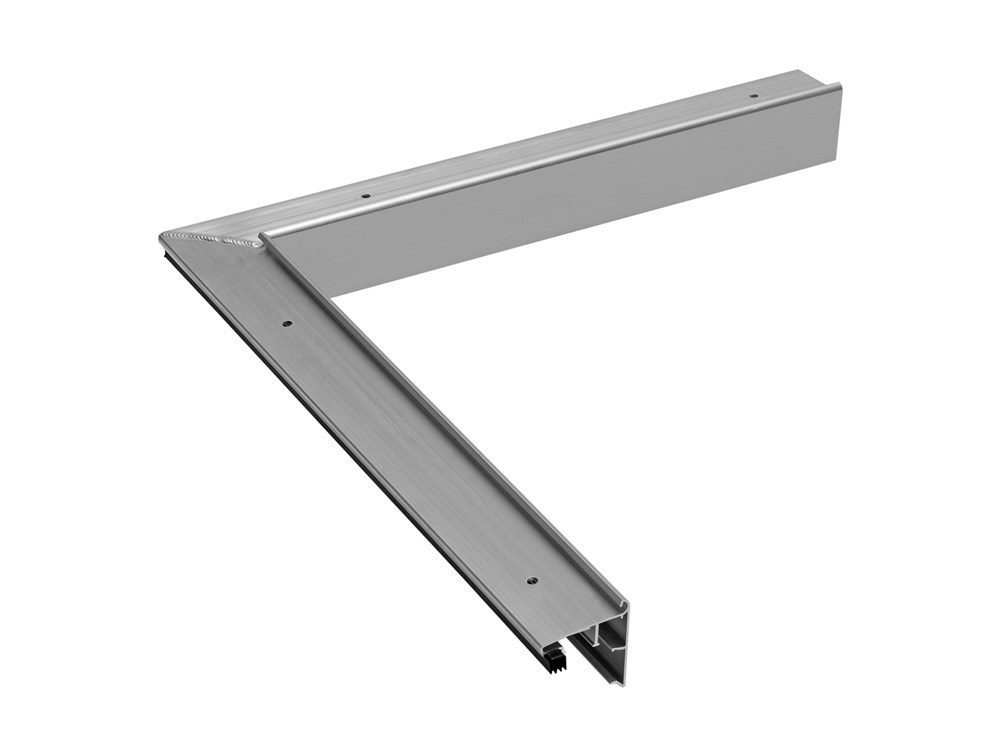 binnenhoek daktrim aluminium brute roval