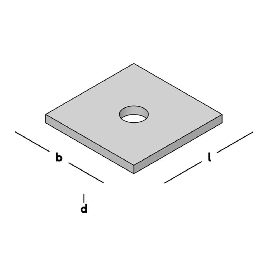 volgplaat vierkant sv-3