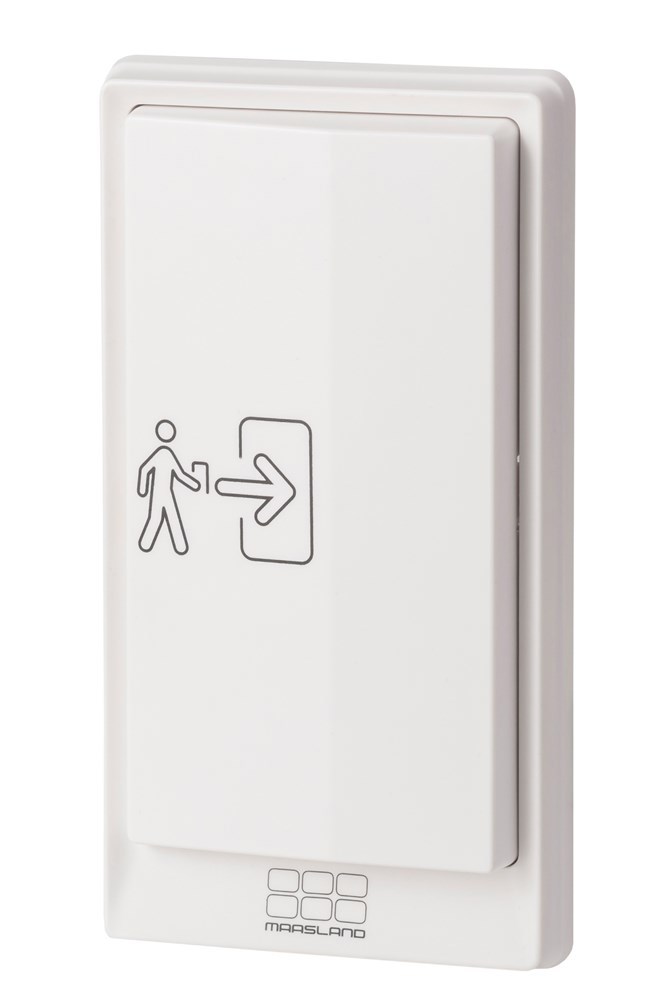 elleboogschakelaar wit maasland