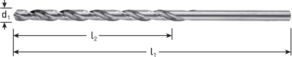 spiraalboor hss-g cilindrisch rotec-3