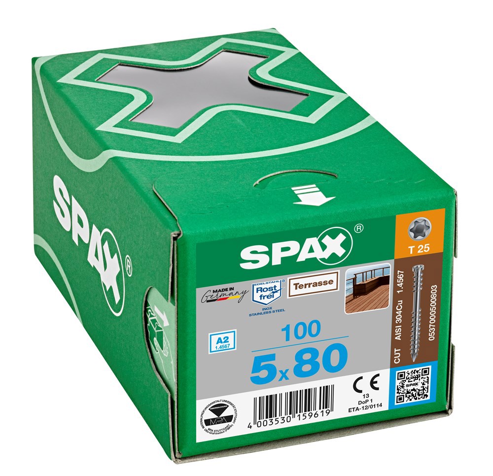 vlonderschroef rvs a2 spax-5