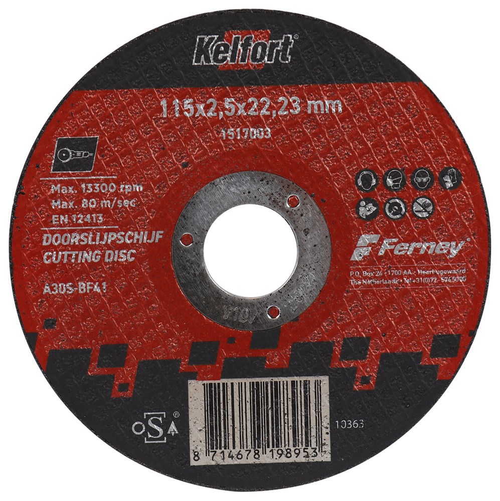 doorslijpschijf staal/rvs kelfort-3