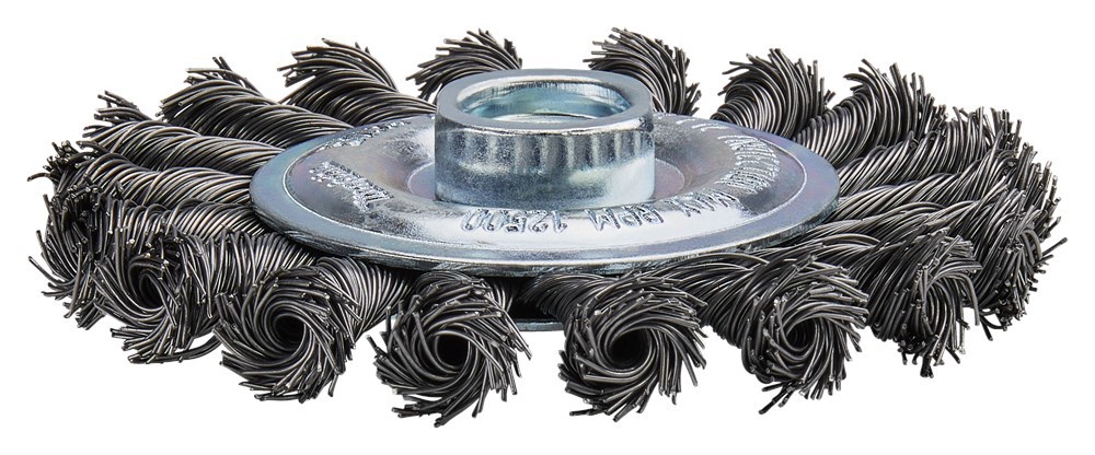 rondborstel staaldraad geknoopt makita