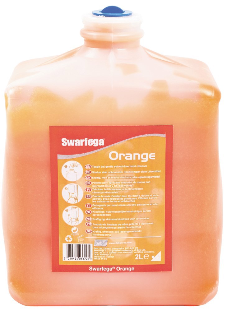 handreiniger met korrel swarfega