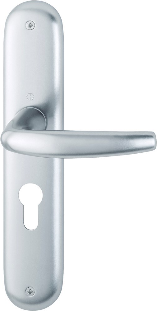 deurkrukgarnituur aluminium f1 hoppe