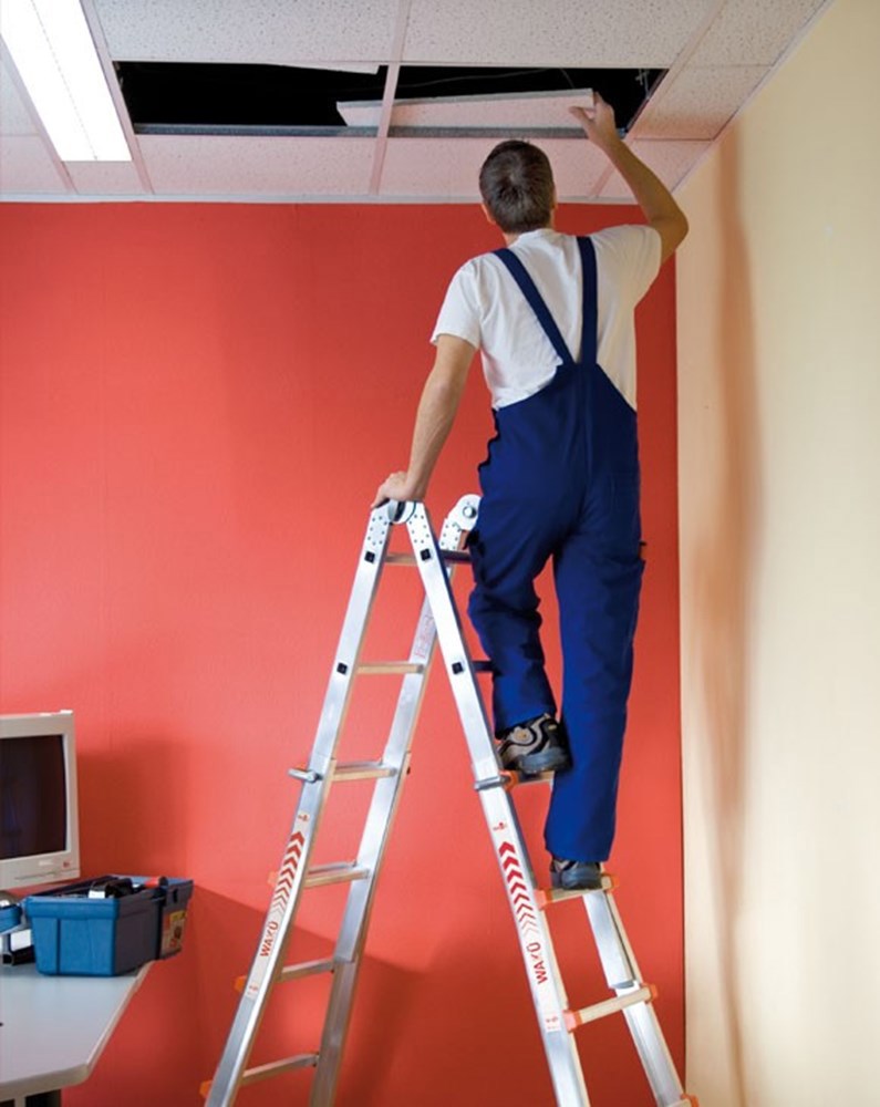 vouwladder telescoop alu.ongecoat waku-7