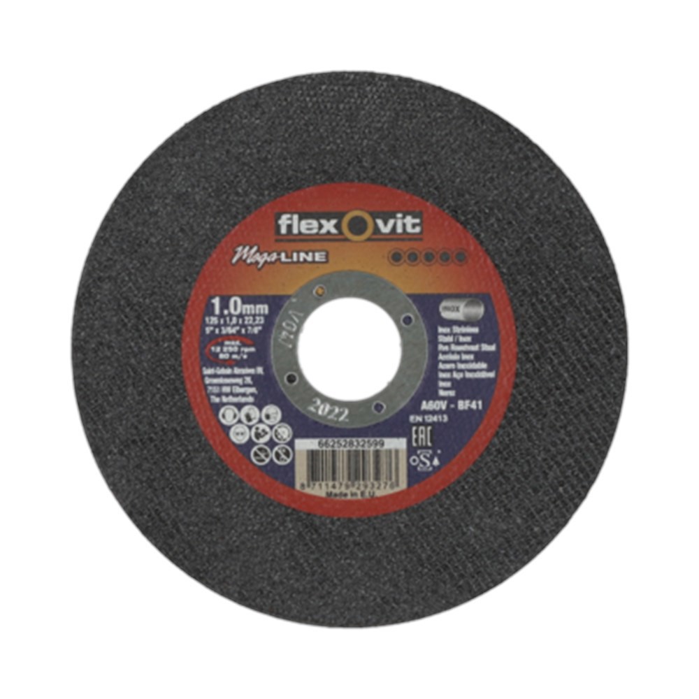 doorslijpschijf metaal flexovit