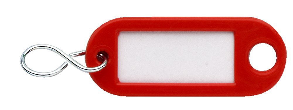 sleutellabel kunststof