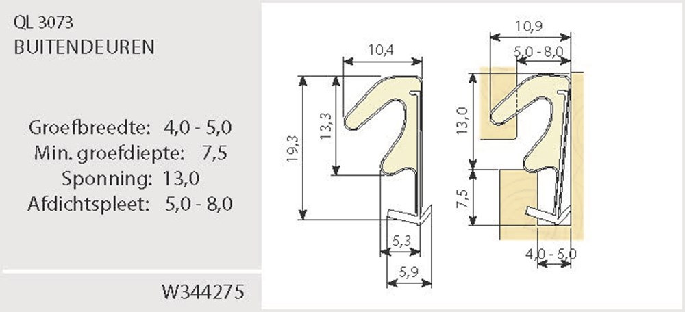 kaderprofiel houten buitendeur q-lon-3
