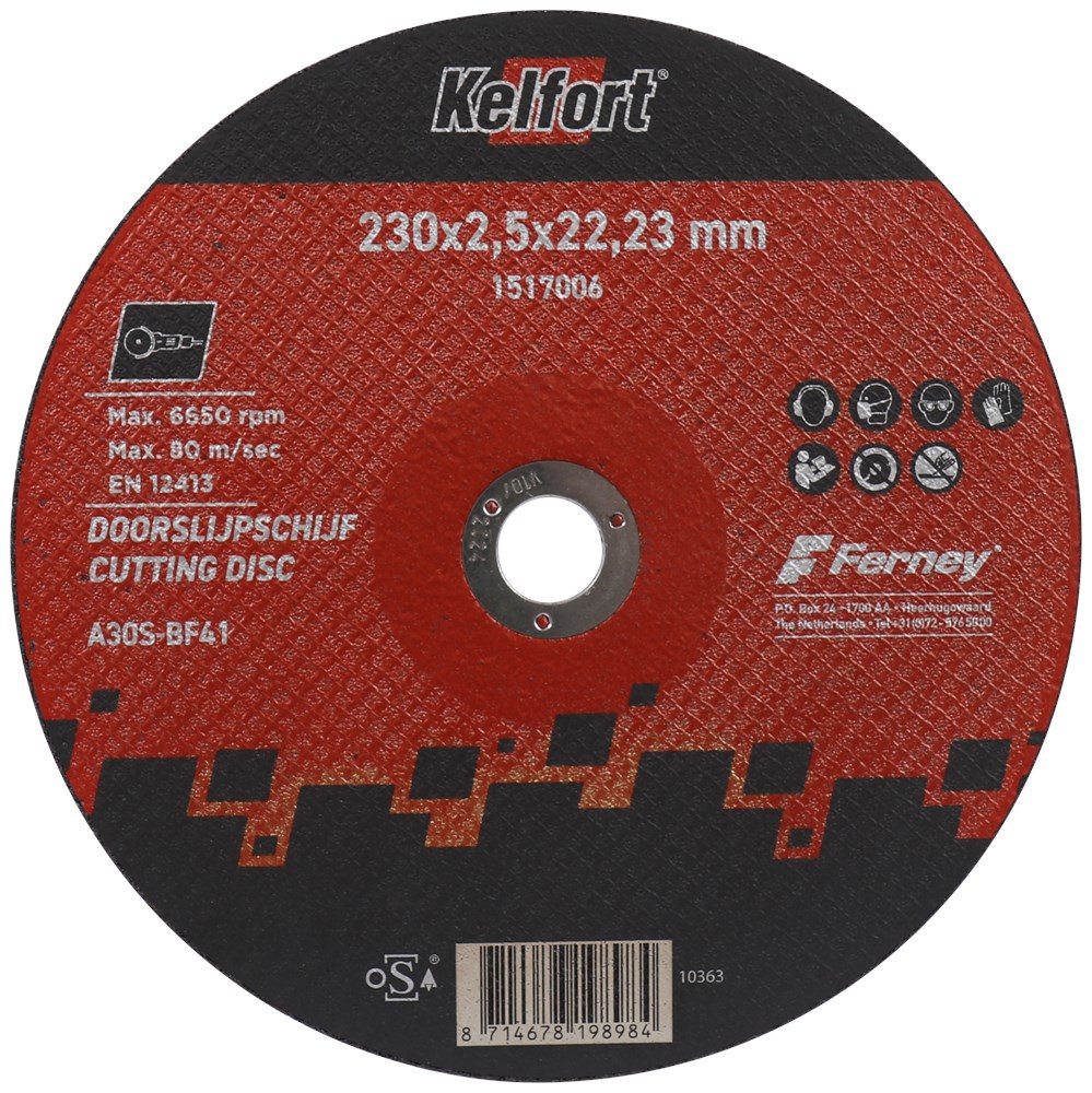 doorslijpschijf staal/rvs kelfort-3
