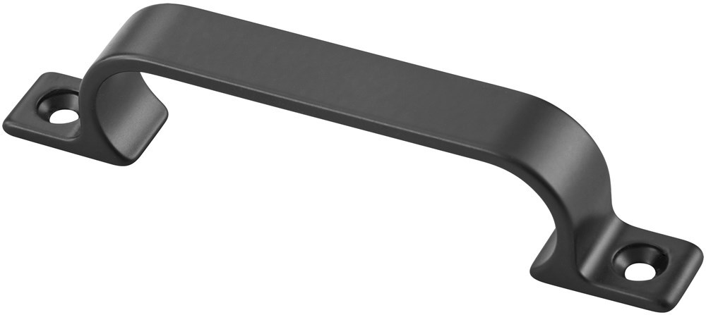 handgreep aluminium mat zwart hermeta